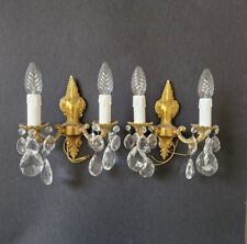 Coppia vintage cristallo usato  Sant Ambrogio Di Valpolicella