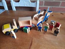 Wooden toys airplane for sale  Shipping to Ireland