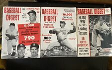 Baseball digest vintage for sale  Charleston