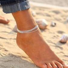Ankle bracelet silver for sale  CHESTERFIELD