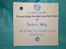 Baby shower candle for sale  HALIFAX