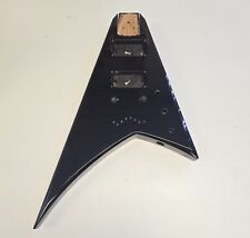 Flying V Vee Black Guitar Body Humbucker Neck Route Jackson Randy Rhoads Style for sale  Shipping to South Africa