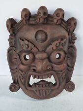Carved wooden mask for sale  SANDHURST