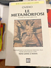 Ovidio metamorfosi vol. usato  Roma