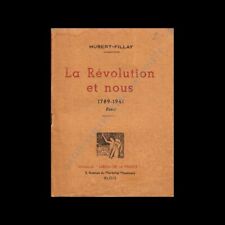 Révolution 1789 1941 d'occasion  Blois