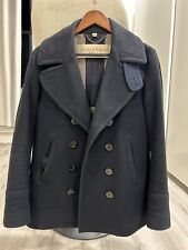 mens burberry peacoat for sale  Brooklyn