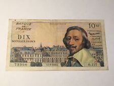 Billet francs richelieu d'occasion  Dijon