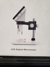 Microscópio eletrônico de vídeo digital zoom 1000X HD 720P 8LED com tela LCD de 4,3"", usado comprar usado  Enviando para Brazil