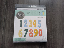 sizzix numbers for sale  WIRRAL