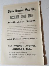 1873 print union for sale  Port Saint Lucie