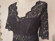 Monsoon black lace for sale  TAMWORTH