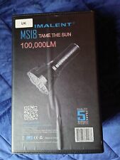 Imalent MS18 Rechargeable Flashlight 100,000 Lumens LED Light Torch & Charger Pr for sale  Shipping to South Africa