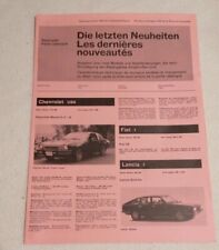 Automobile revue catalog d'occasion  Expédié en Belgium