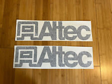 Altec logo decal for sale  Belchertown