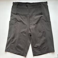 Shorts de bicicleta Athleta cintura alta cinza pedra feminino tamanho pequeno 9 pol. costura interna, usado comprar usado  Enviando para Brazil