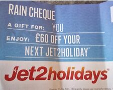 Jet holidays voucher for sale  UK