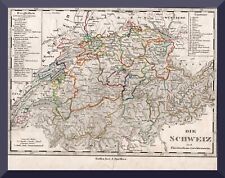 Grenzkolorierte landkarte 1860 gebraucht kaufen  Wiederitzsch,-Lindenthal