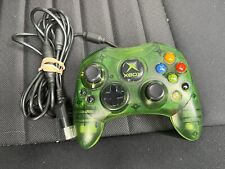 Microsoft Original Xbox Wired Controller Type-S Clear Halo Green OEM Untested for sale  Shipping to South Africa
