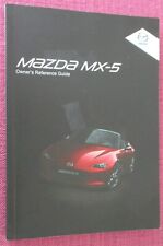 Mazda owners manual d'occasion  Expédié en Belgium