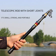 Używany, Fishing Rod Carbon Fiber Spinning Pole Travel Saltwater Telescopic Freshwater na sprzedaż  Wysyłka do Poland