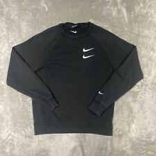 Nike Double Swoosh Sweatshirt Men’s Sz Small French Terry Crew NSW Sportswear for sale  Shipping to South Africa