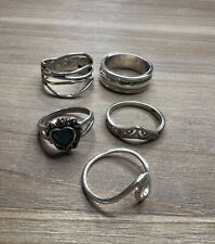 Set silver rings for sale  Noblesville