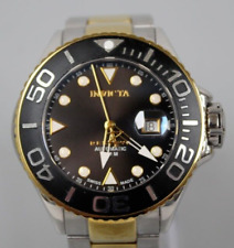 Invicta Reserve Grand Diver relógio preto feito na Suíça automático dois tons 50mm 22855 comprar usado  Enviando para Brazil