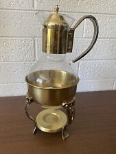 brass glass coffee carafe for sale  Phoenix
