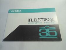 Yashica electro libretto usato  Cagliari