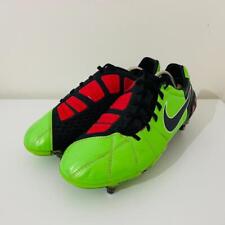 Botines de fútbol americano usados Nike Total90 Laser III SG verde rojo 385428-306 EE. UU. 10, usado segunda mano  Embacar hacia Mexico