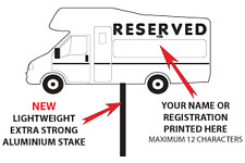 Placa de reserva marcador de passo para motorhome/caravana comprar usado  Enviando para Brazil