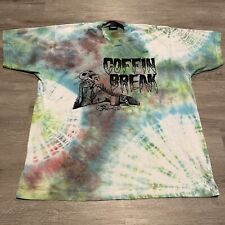 Camiseta Autografiada De Colección Coffin Break Música Punk Rock Grunge Talla LG Tie Dye segunda mano  Embacar hacia Argentina