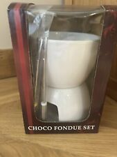 Chocolate fondue set for sale  BACUP