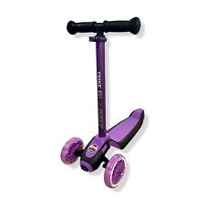 $120 YBike Purple GLX Boost Kid Kick Light-Up Scooter Adjustable Steering Handle for sale  Shipping to South Africa