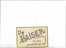 Baiser vias d'occasion  Bastia-