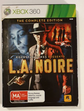 L.A. NOIRE: THE COMPLETE EDITION Xbox 360, 2011 Completo com Conjunto Manual de 4 Discos. comprar usado  Enviando para Brazil