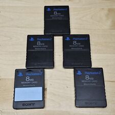 Cartão de memória original oficial do fabricante Sony PlayStation 2 PS2 8MB - Preto - SCPH-10020 comprar usado  Enviando para Brazil