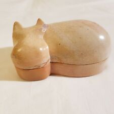 Natural soapstone hippo for sale  OXFORD