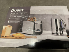 Dualit architect toaster for sale  LEICESTER