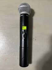 Microfone de mão sem fio SHURE ULX2-J1 ULX2 J1 com cabeça SM58 554-590 MHz, usado comprar usado  Enviando para Brazil