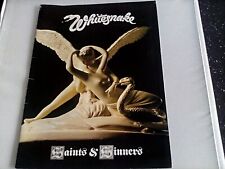 Whitesnake saints sinners for sale  WAKEFIELD