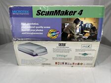 MICROTEK MRS-1200TP ScanMaker 4 USB Flatbed Scanner WORKING Free Shipping for sale  Shipping to South Africa