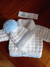 hand knitted baby cardigans for sale  NUNEATON