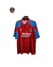 Usado, Camiseta deportiva vintage original de fútbol americano Aston Villa FC 1990-1992 (L) de Umbro segunda mano  Embacar hacia Argentina