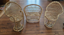 Wicker rattan peacock for sale  Peru