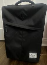 Bagagem de mão Herschel Supply Co capa macia preta rolante, usado comprar usado  Enviando para Brazil