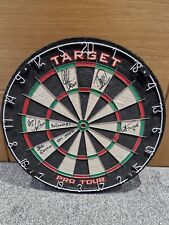 Signed dartboard collectable for sale  KEITH