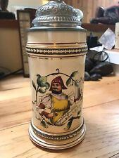 Antique mettlach stein for sale  Laguna Beach