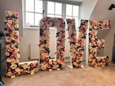 4ft floral love for sale  DUNSTABLE