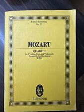 Mozart quartet k590 gebraucht kaufen  Bayreuth